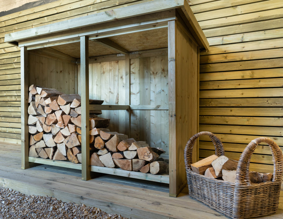 Billington Log Store - Available In 2 Sizes